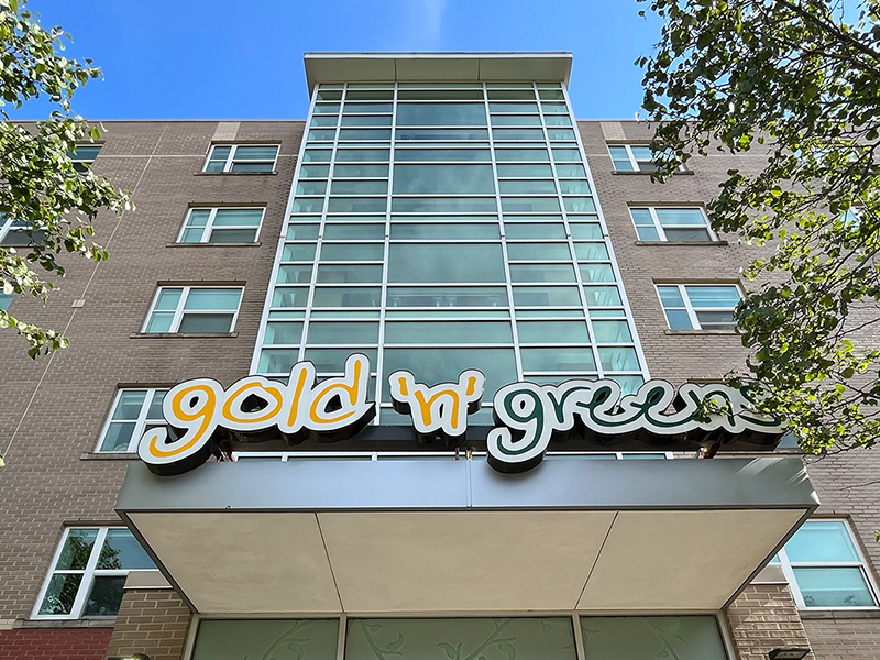 Gold 'N' Greens is now open for breakfast from 7-11 a.m.